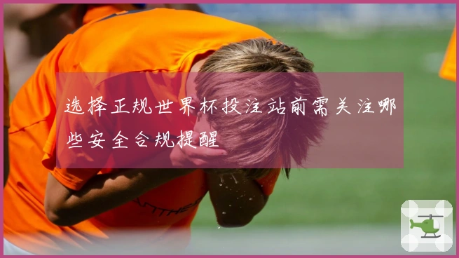 选择正规世界杯投注站前需关注哪些安全合规提醒